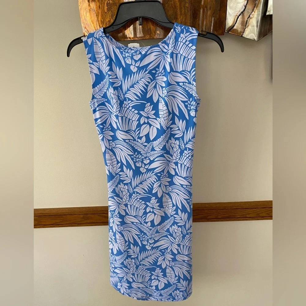 NWT Brooks Brothers beach tropical dress Small - Picture 3 of 8